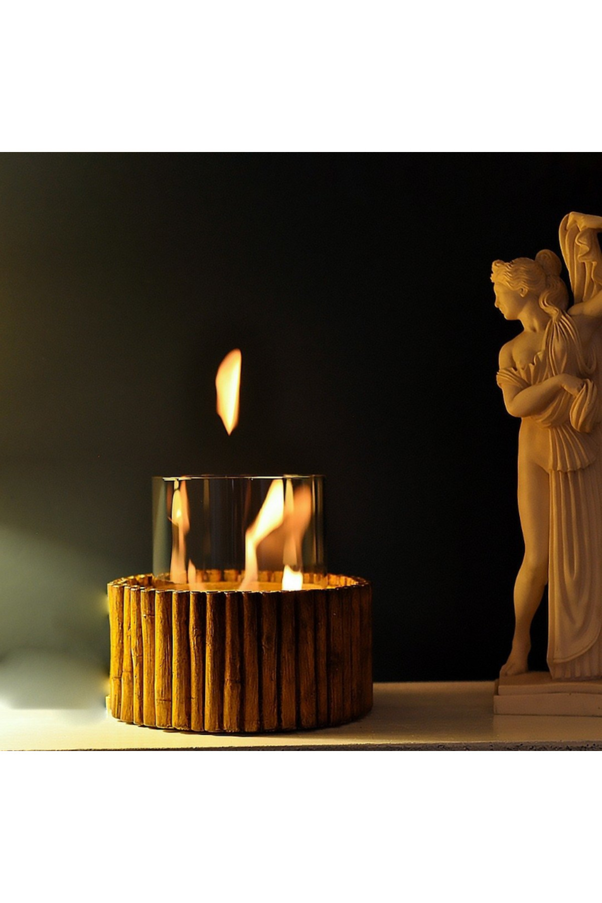 bshome Masaüstü Şömine