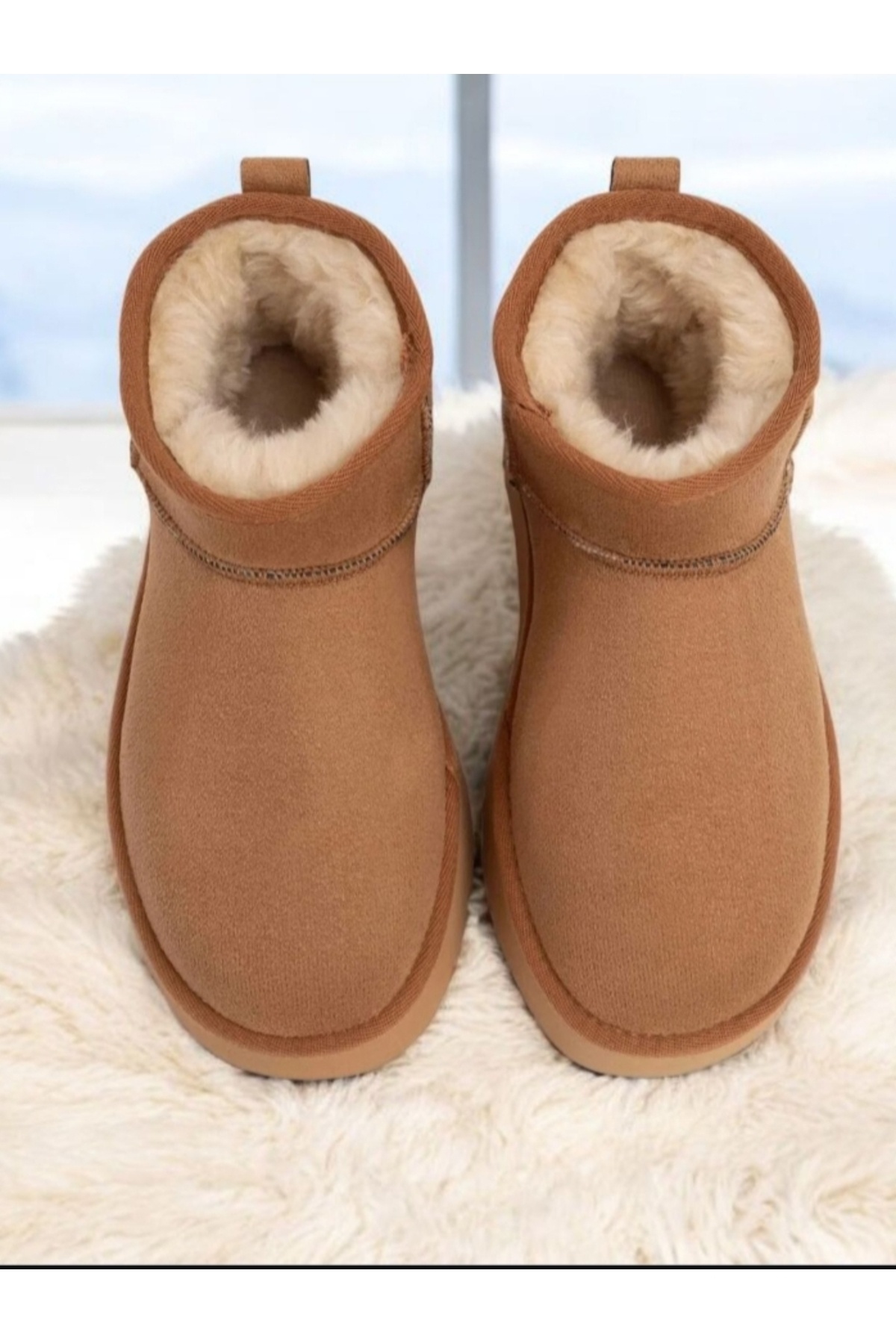 leon Черевики із замші з хутряною підкладкою