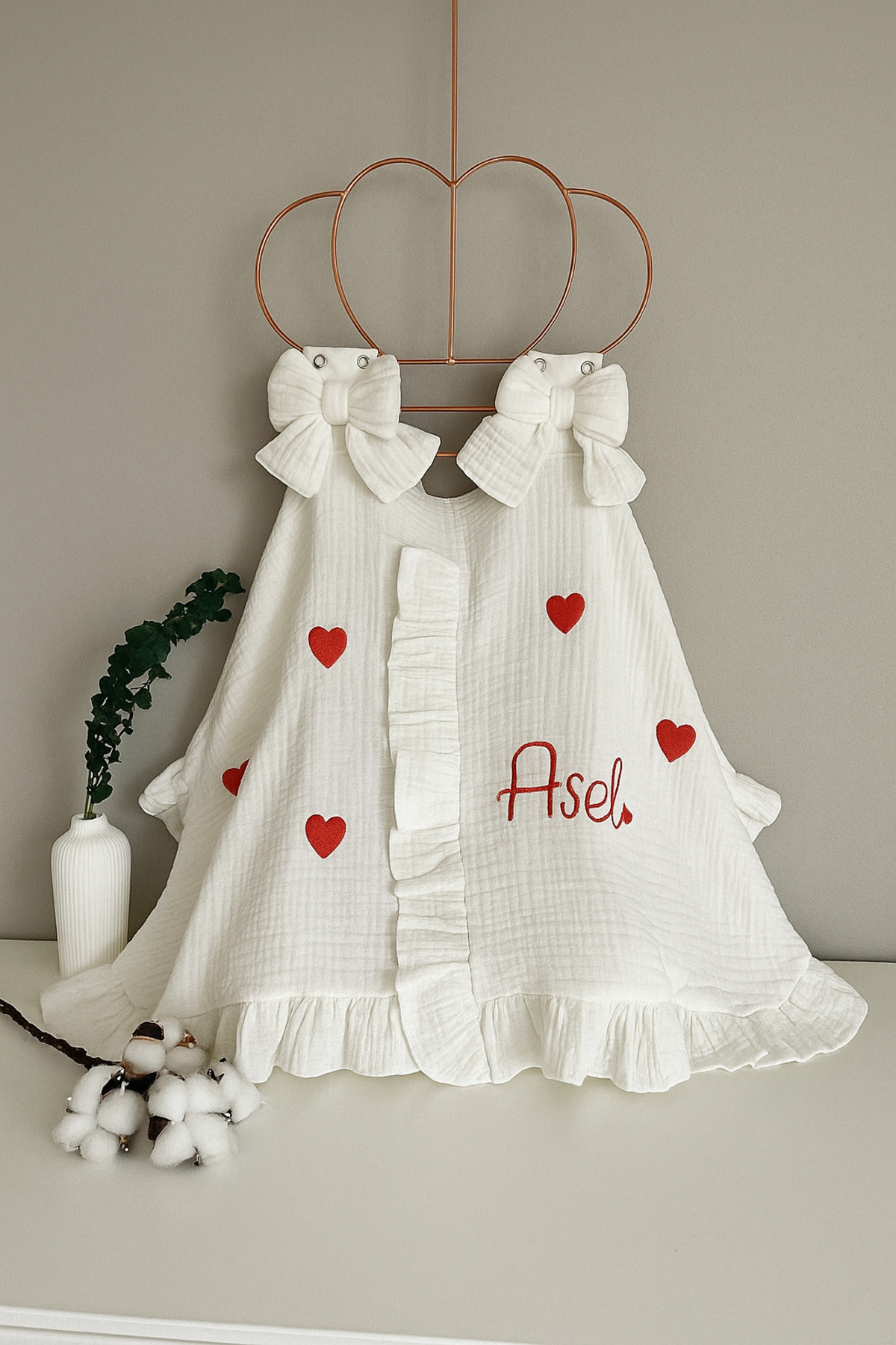 Ela baby Bebek müslin puset örtüsü