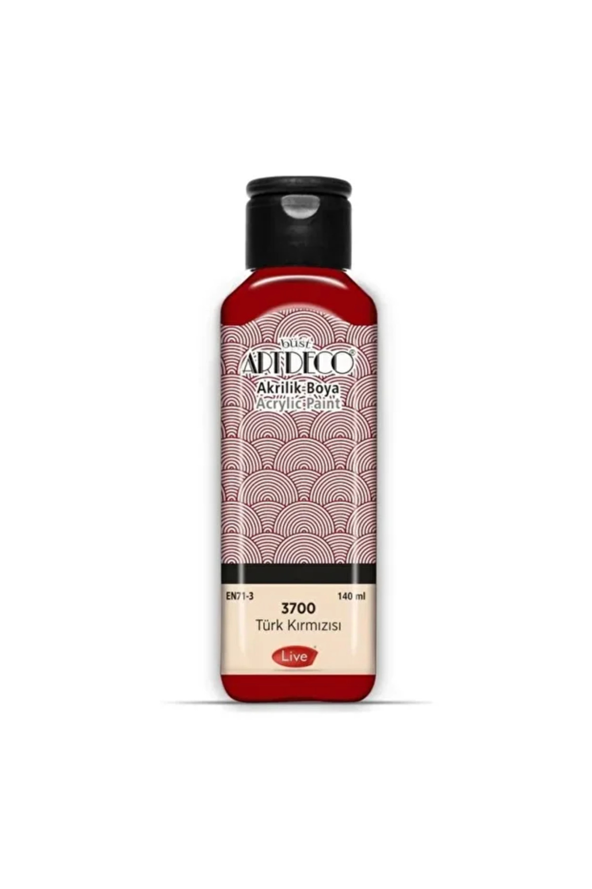 Artdeco Akrilik Boya 140ml Türk Kırmızısı 3700