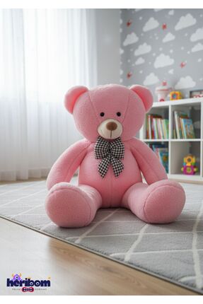 Heribom 90 Cm Peluş Ayı Büyük Boy - Sevgili Hediye- Doğum Günü Hediyesi