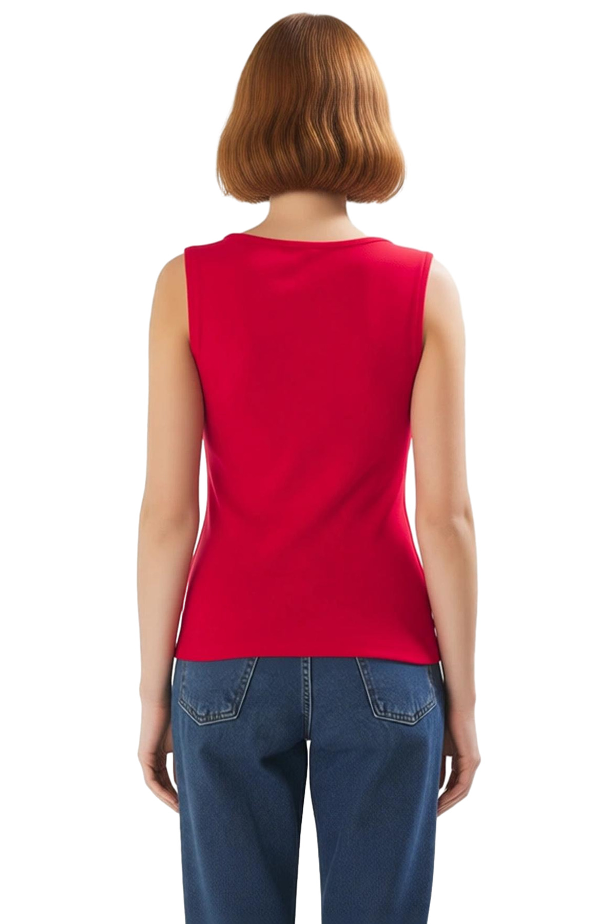 Kadın Bisiklet Yaka Fitted Örme Bluz Günlük Stil Rahat Ve Şık Özel Tasarım