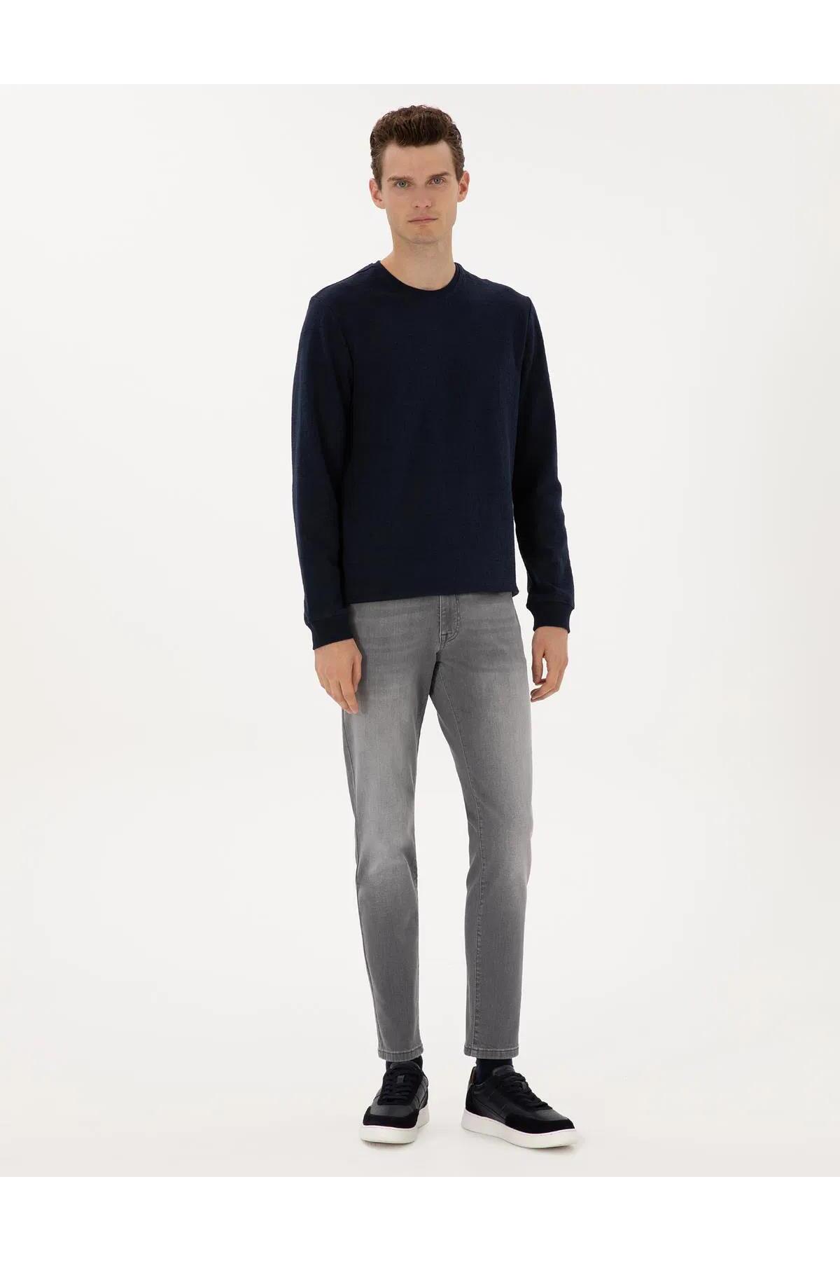 سویشرت مردانه راسته آستین بلند | پیر کاردین Pierre Cardin 2264384 - تصویر 2