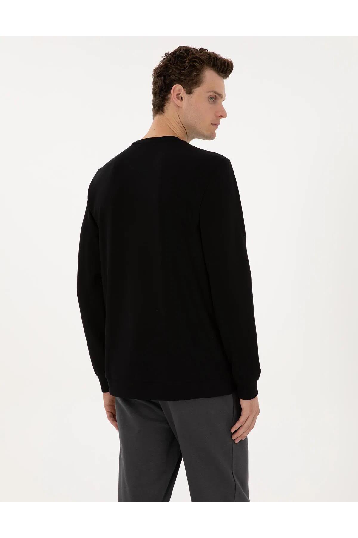 سویشرت مردانه راسته آستین بلند | پیر کاردین Pierre Cardin 2241431 - تصویر 7