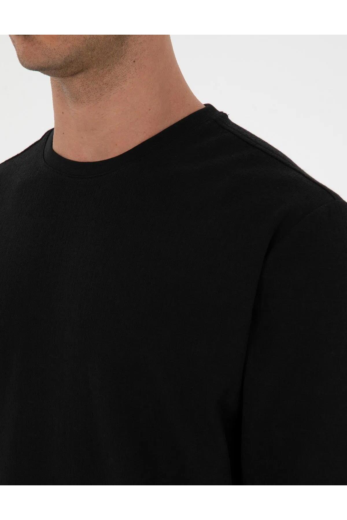 سویشرت مردانه راسته آستین بلند | پیر کاردین Pierre Cardin 2264384 - تصویر 5
