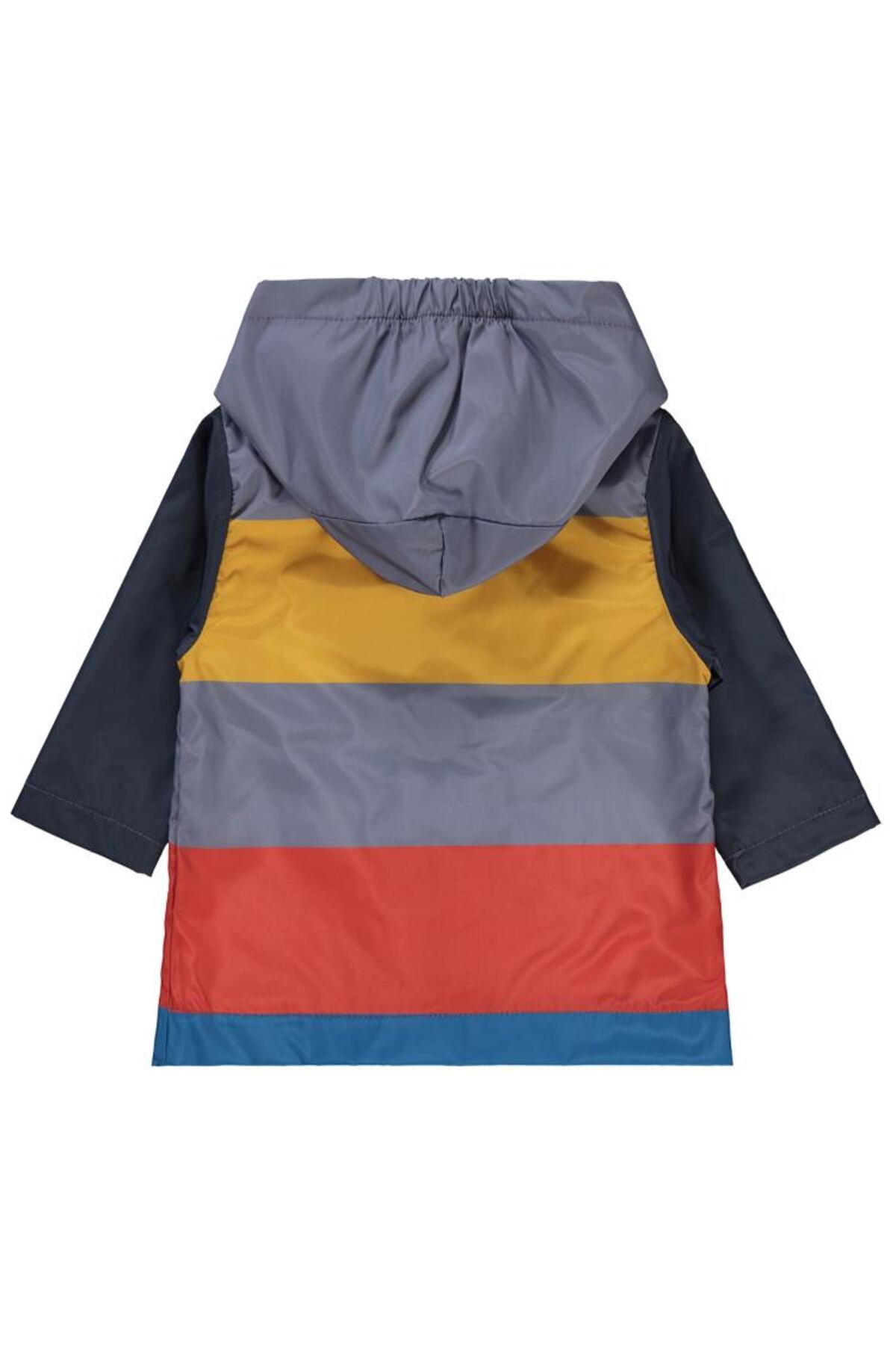 Civil Baby Erkek Bebek Yağmurluk 6-18 Ay Füme fotoğrafı 3 (önizleme)