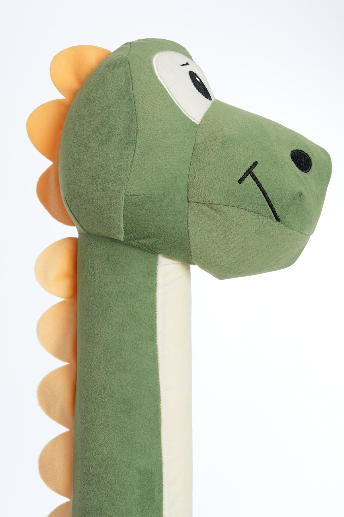 Pufu Toys Dinozor Peluş Yastık Oyuncak Yeşil (1 METRE) fotoğrafı 6 (önizleme)