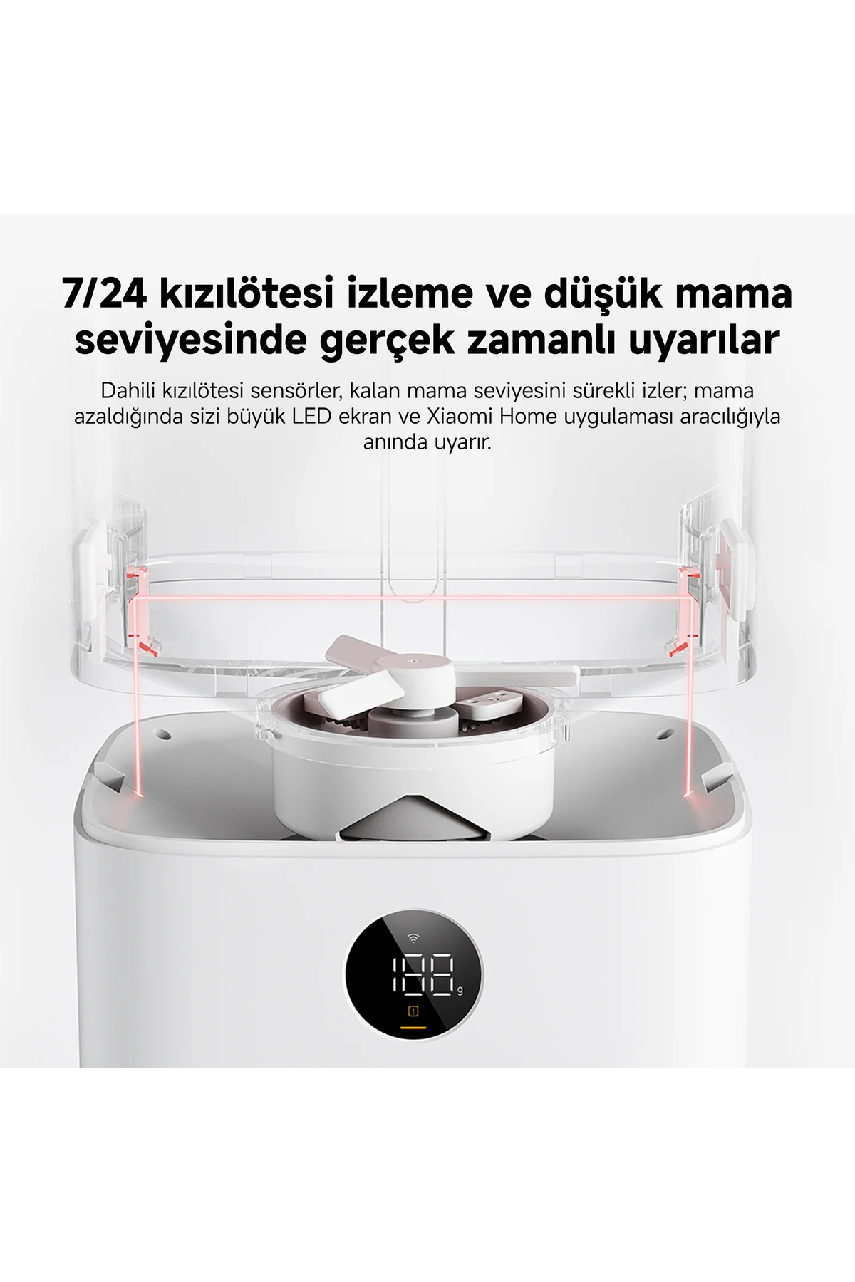 Xiaomi Smart Pet Food Feeder 2 Akıllı Evcil Hayvan Besleyici fotoğrafı 6 (önizleme)