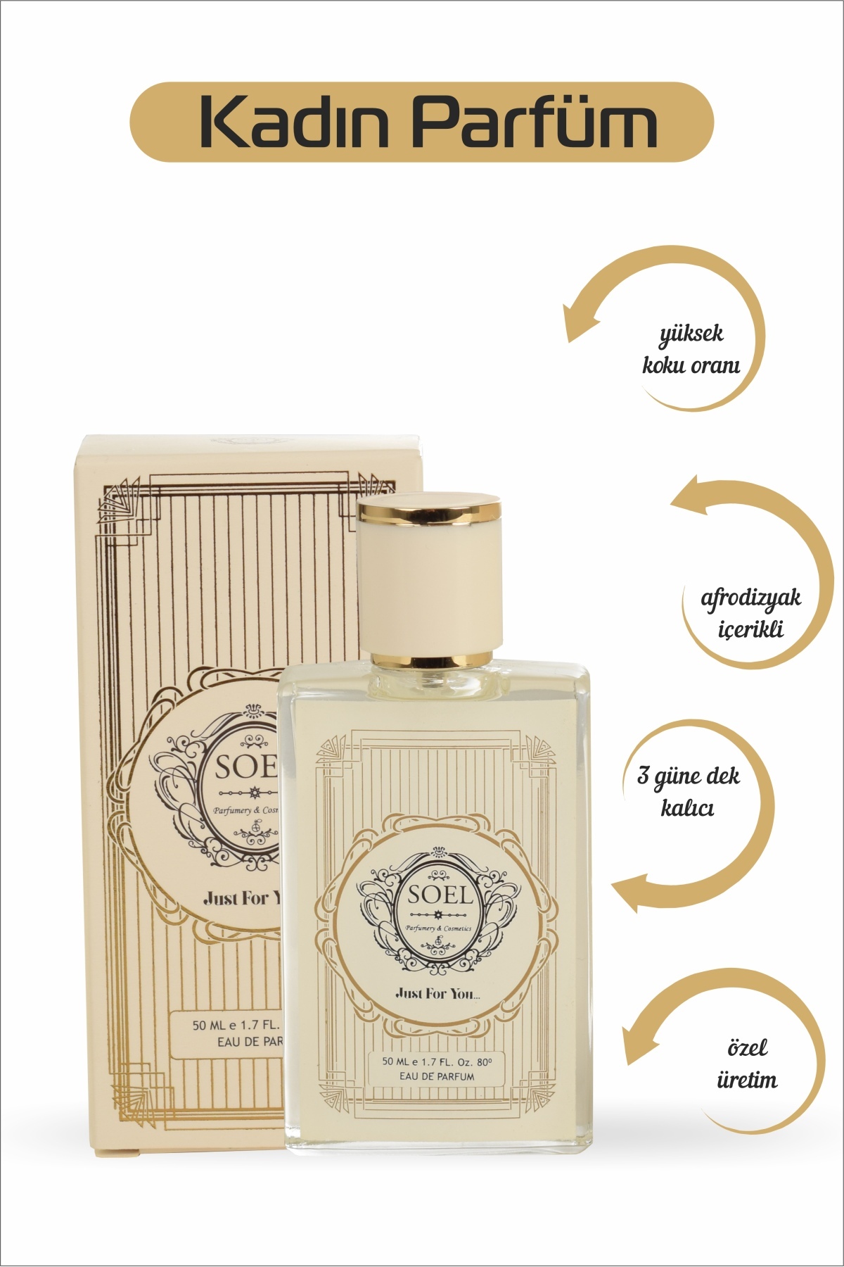 عطر زنانه | سئول پرفیوم Soel Parfüm so-00elk49 - تصویر 3