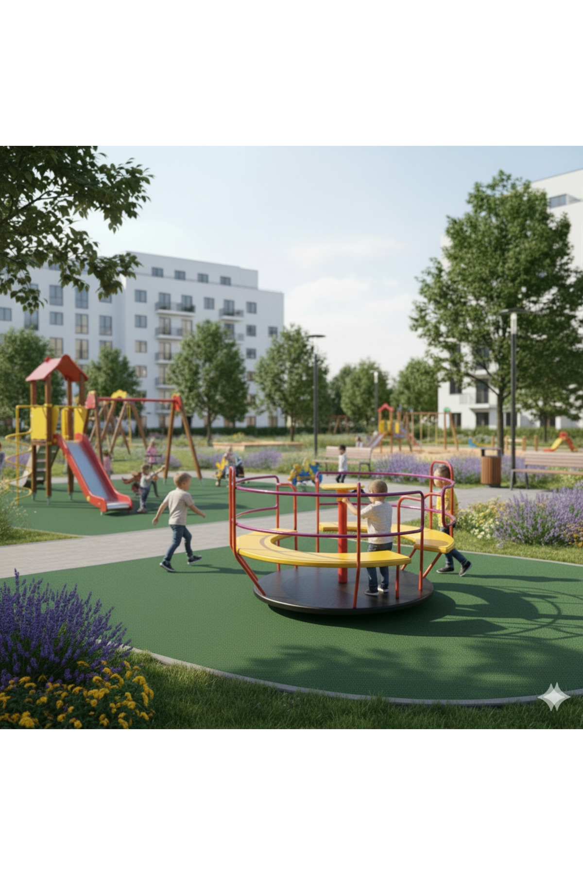 Soylu Grup Kent ve Bahçe Mobilyaları Çocuk Oyun Elemanı, Oturaklı Dönence fotoğrafı 4 (önizleme)