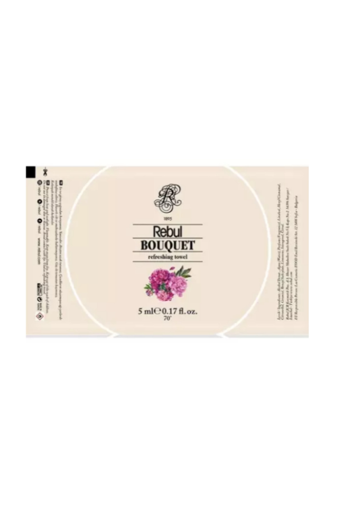 Rebul Bouquet 50 Adet Kolonyalı Mendil fotoğrafı 2 (önizleme)