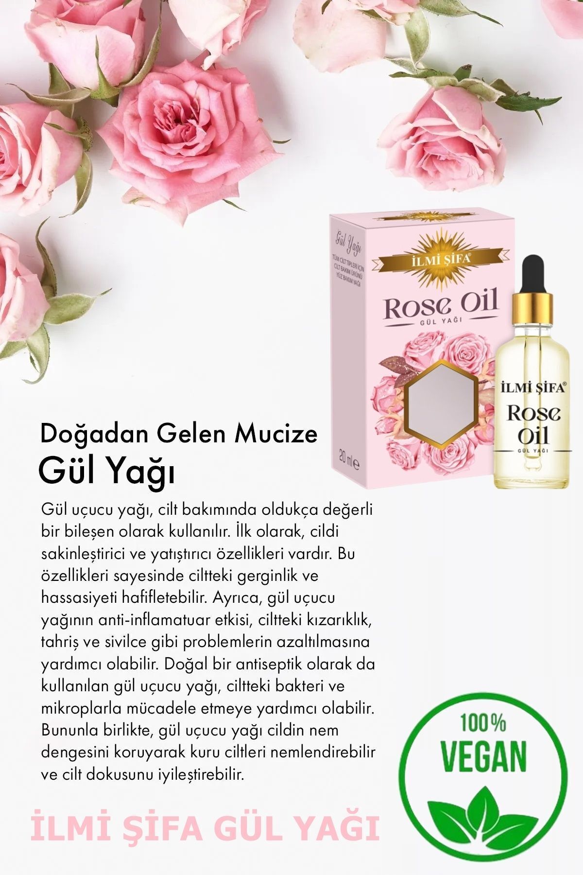 Gül Yağı 20 ml (DİŞİLİK VE MASUMİYET) — TYC4A79YJN169780307893578 — تصویر 4 از 8