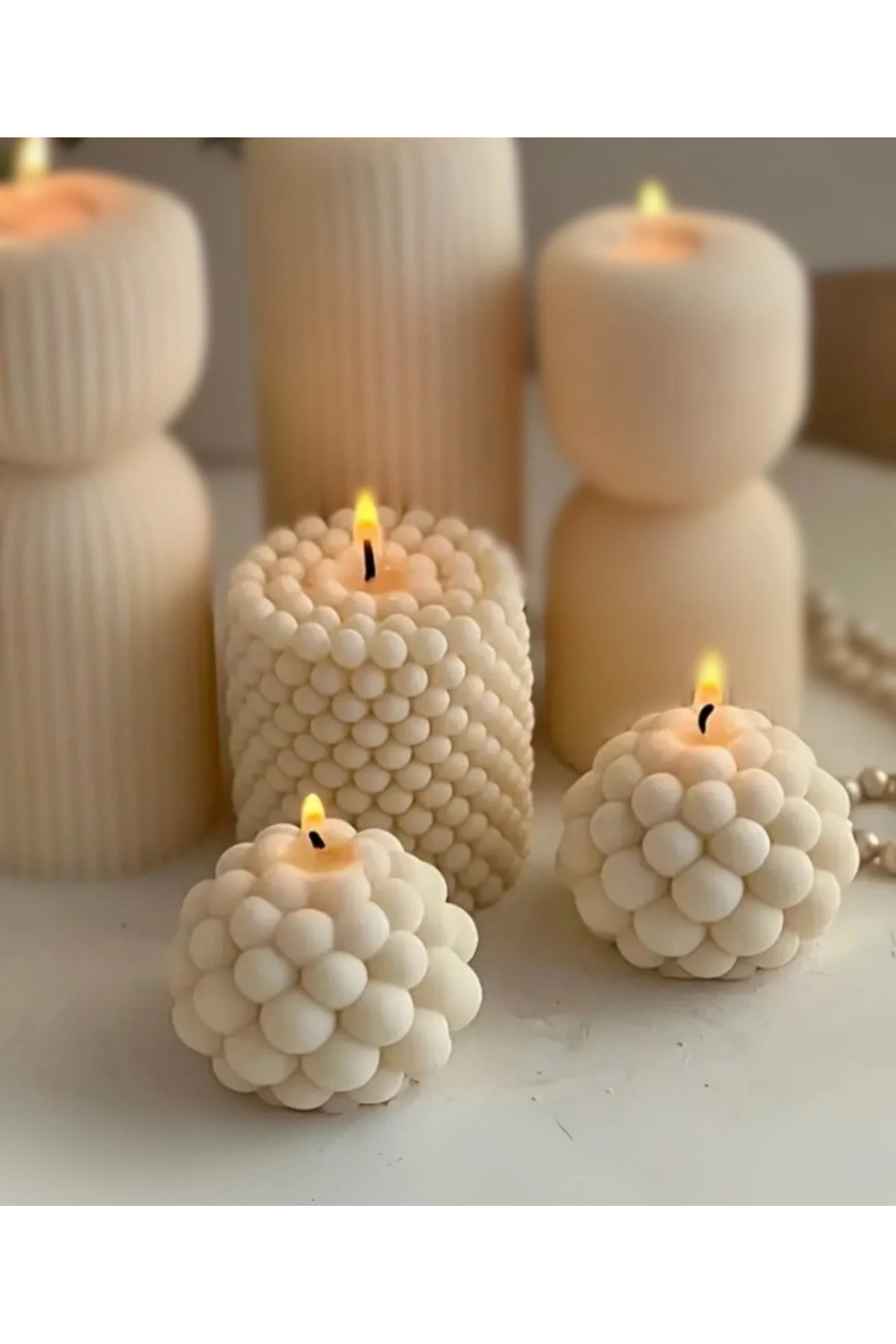 mislinapearls 3lu Kokulu Mum Set Pinterest Tasarım