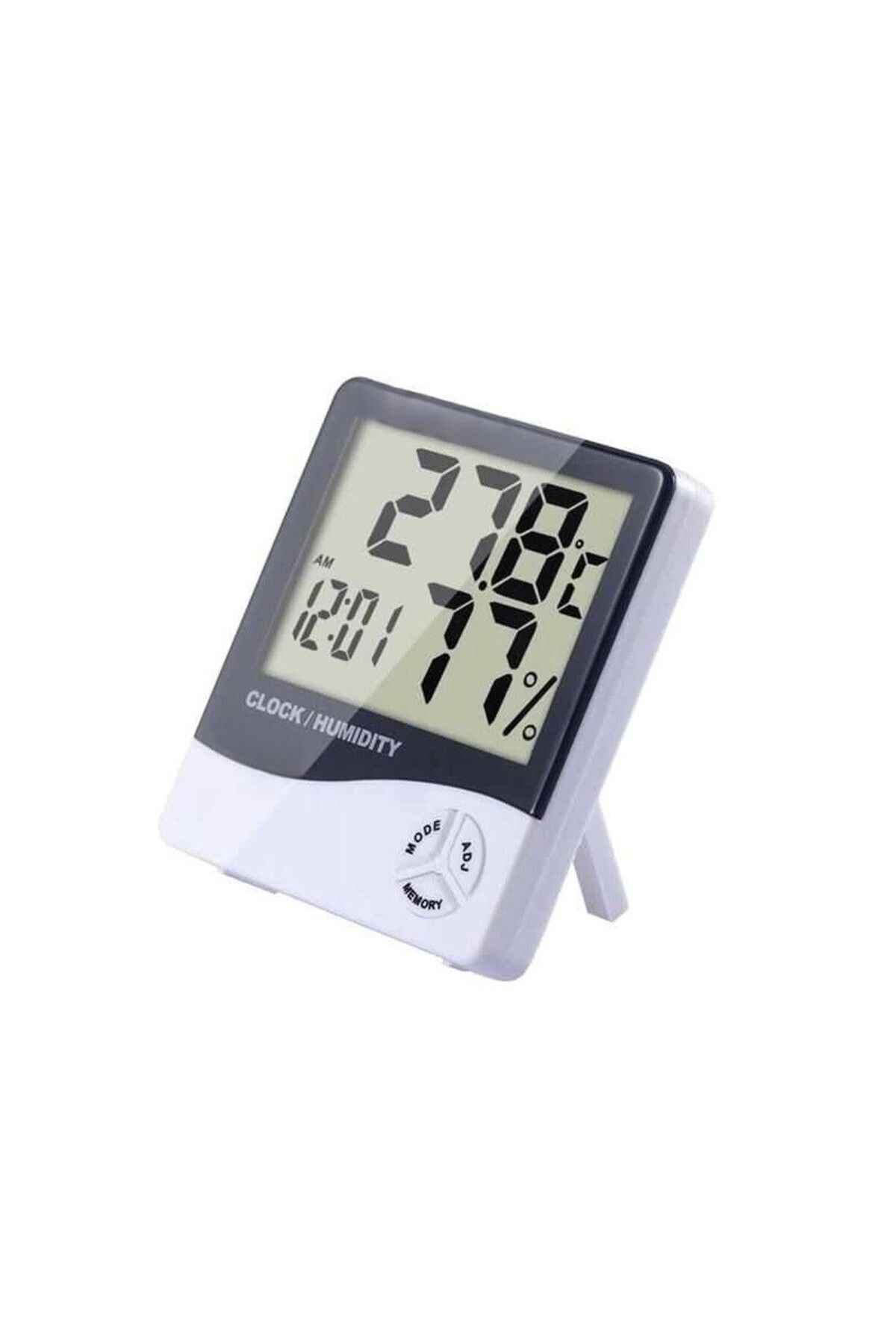 Genel Markalar Derece Termometre Htc1 Isı Nem Alarm Mini Dijital Termometre Nem Ölçer Oda Sıcaklığı Iç Mekan Bebek fotoğrafı 4 (önizleme)