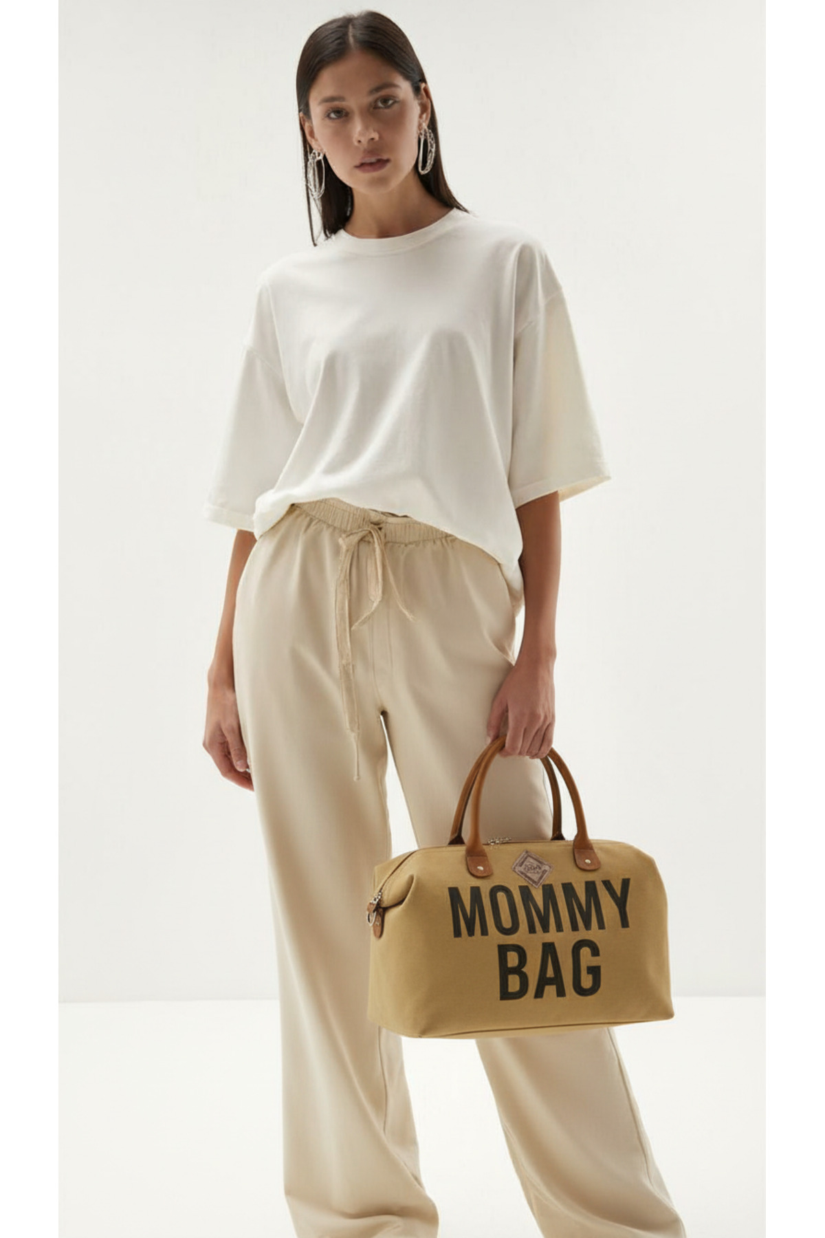 Rain Baby Mommy Bag Anne Bebek Bakım Çantası Su Geçirmez, Geniş Hacimli, Omuz ve El Taşıma Askılı fotoğrafı 2 (önizleme)