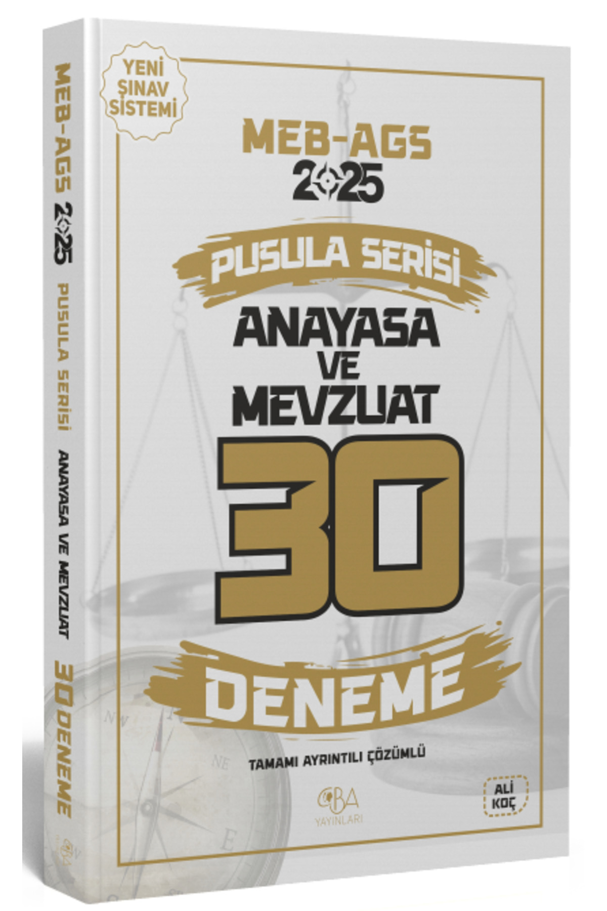 Genel Markalar SÜPER FİYAT - CBA Yayınları 2025 MEB-AGS Anayasa ve