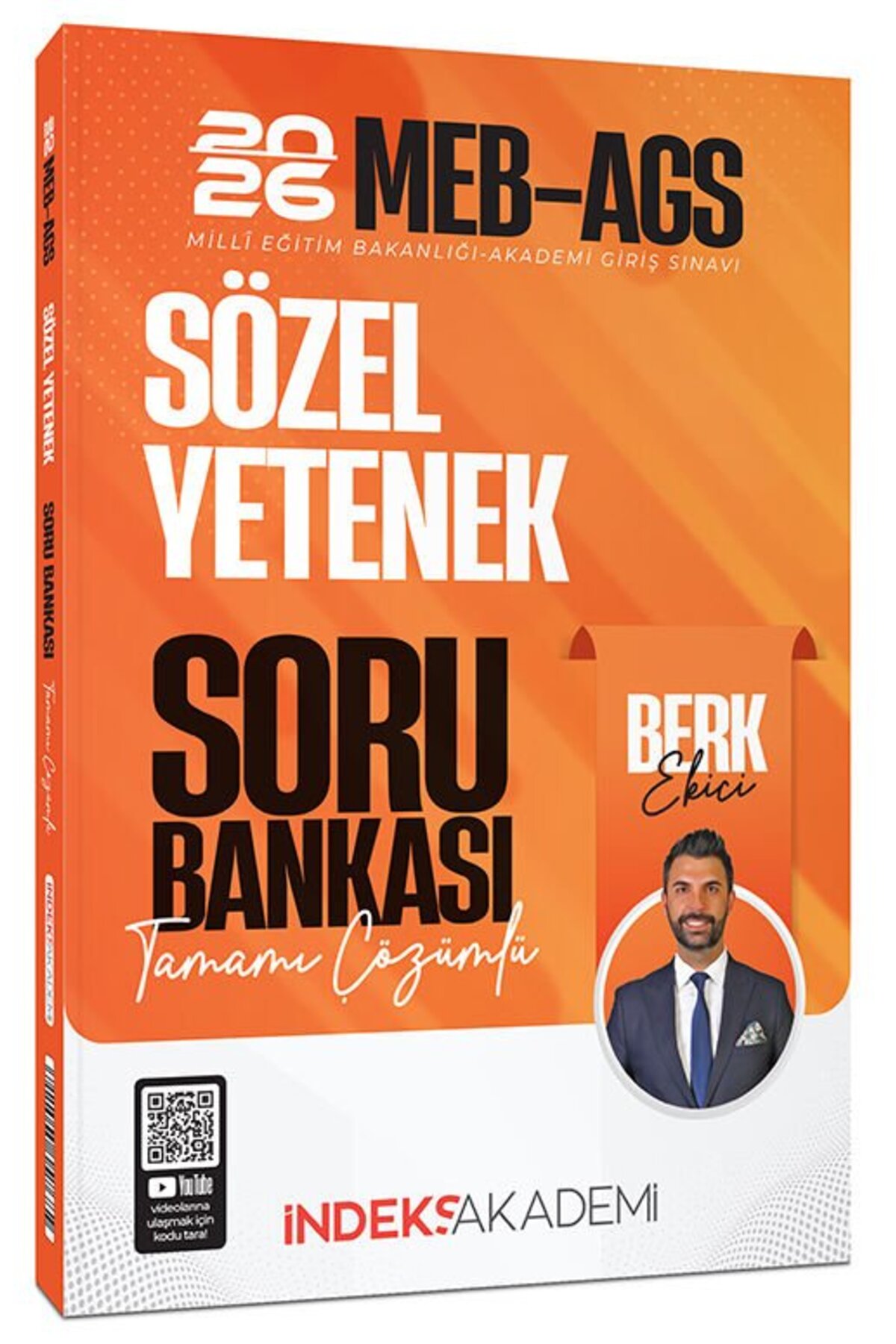 İndeks Akademi 2026 MEB-AGS Sözel Yetenek Soru Bankası Çözümlü