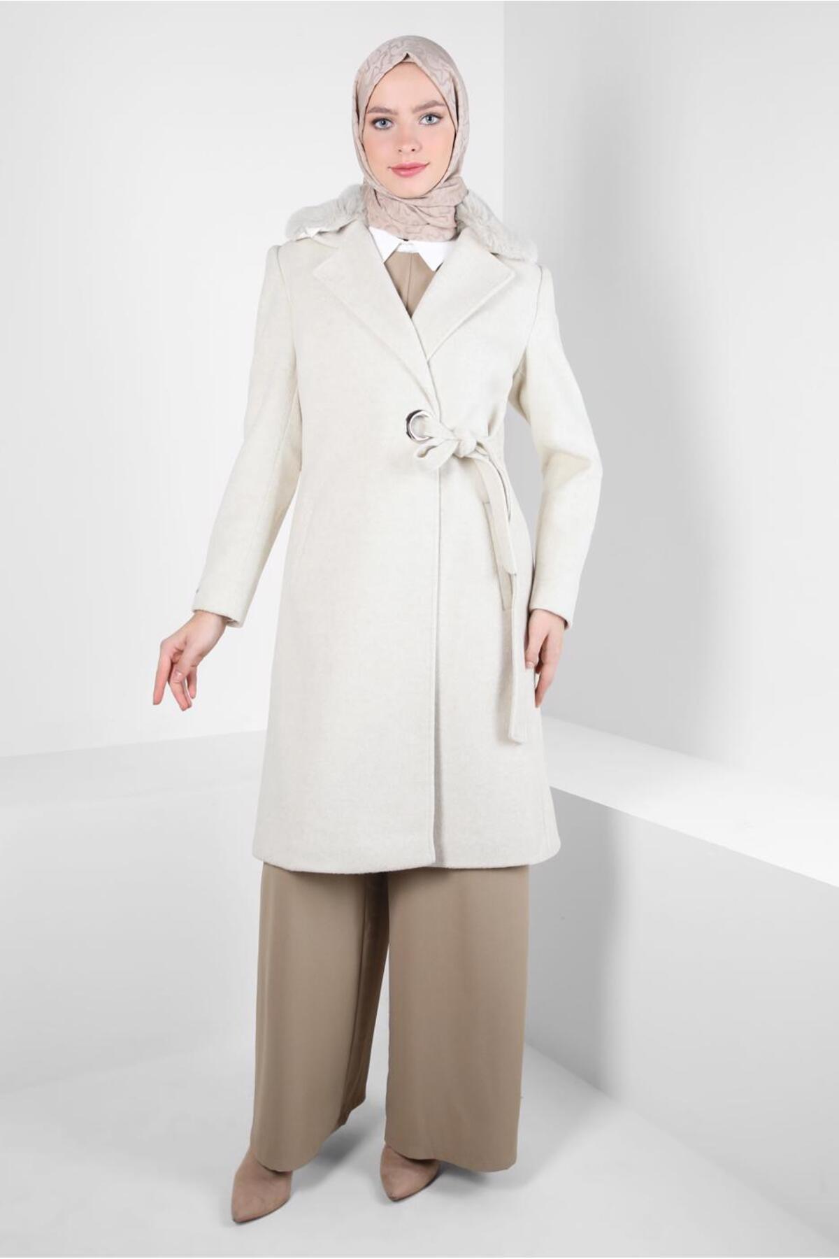 آلوینا کت کمربنددار ۹۰۴۱۱