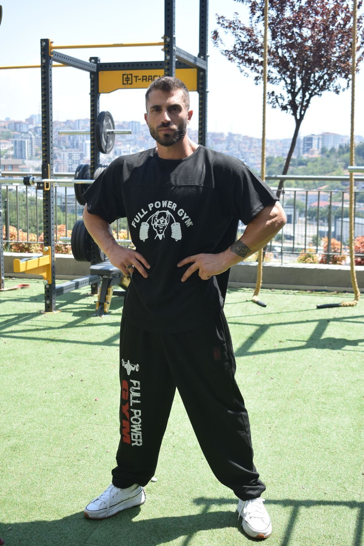 Full Power Gym Fitness Bottom Athlete Tracksuit