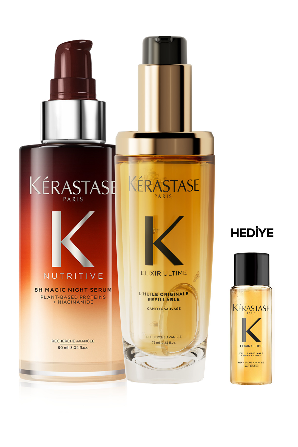 Kerastase Elixir & Nutritive Ikonik Gece & Gündüz Bakım Ritüeli