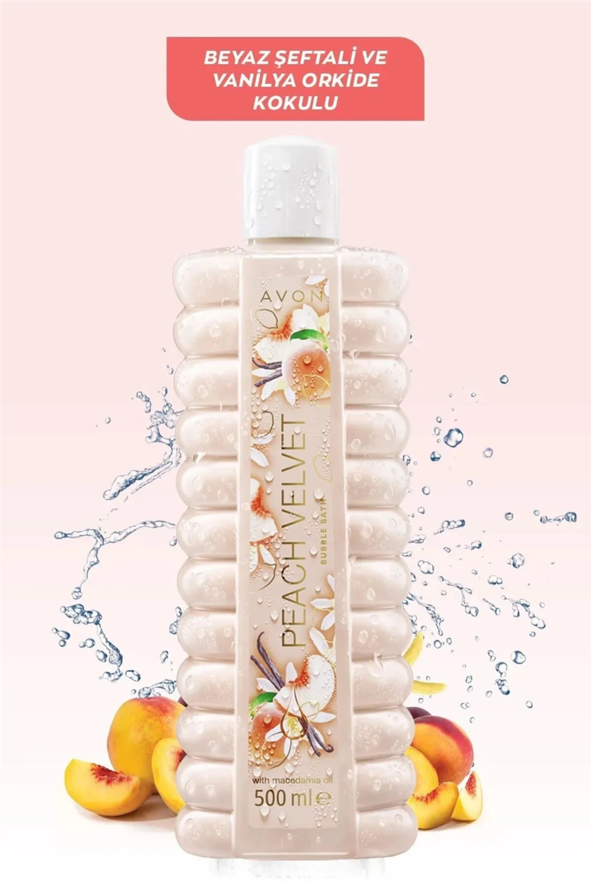 Şeftali Vanilya Ve Orkide Kokulu Banyo Köpüğü 500 Ml.
