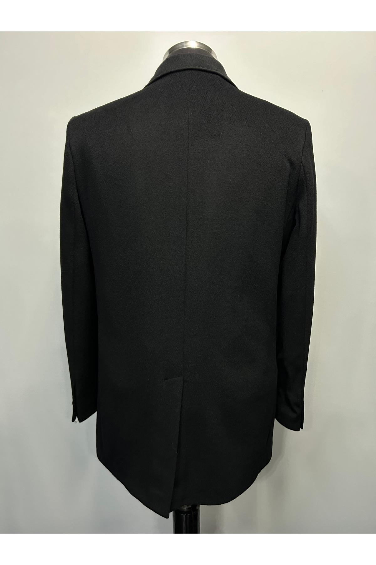کت کت پشمی یقه کاپشن — مشکی TLM20241212 — تصویر 6 از 6