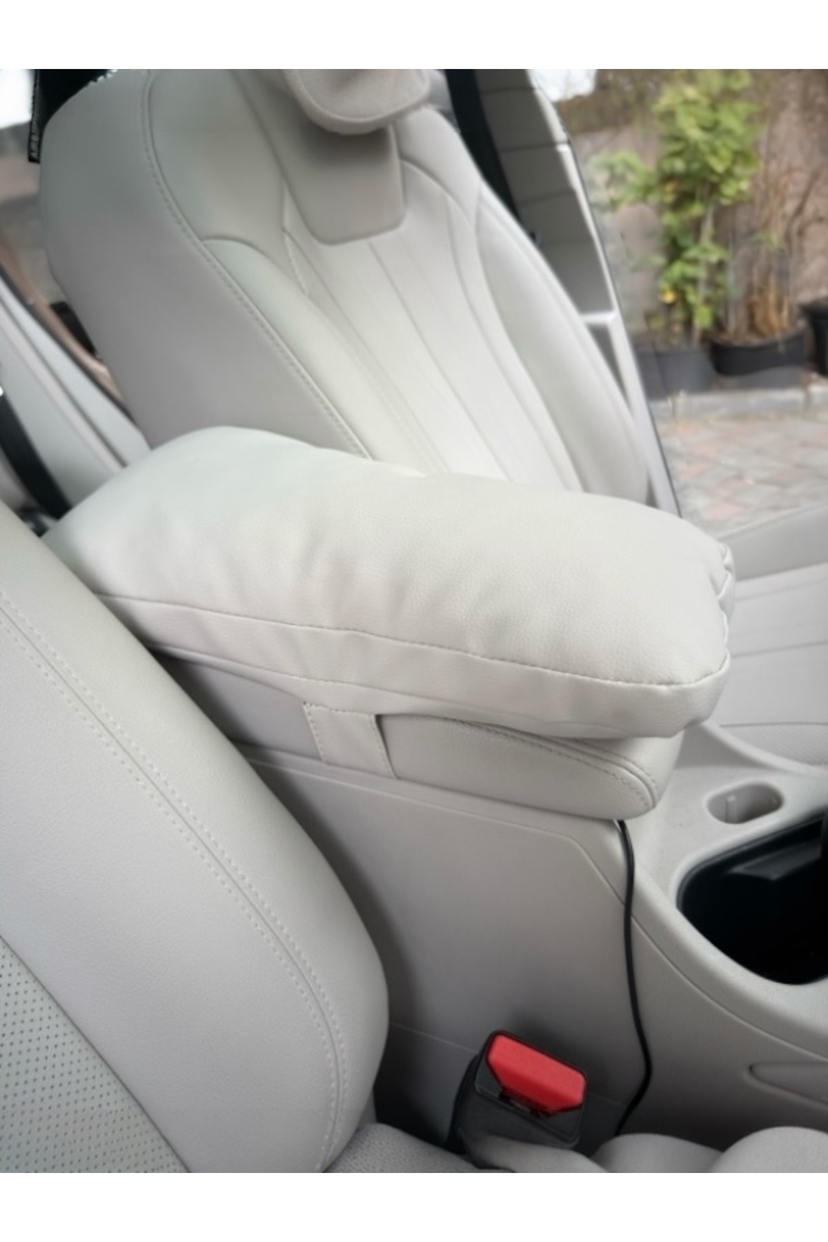 DO deri oto aksesuar TOGG TX10 ÖN KOL DAYAMA MİNDERİ