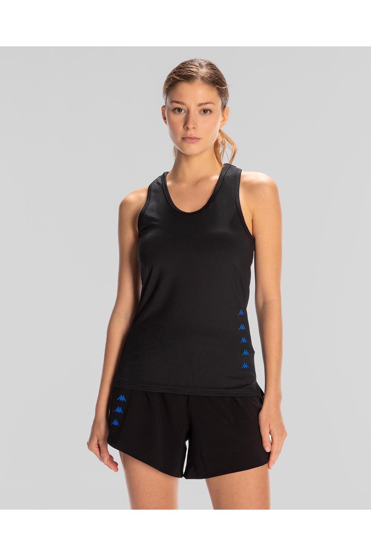 Survivor Woman Tank 1 Women's Black-Blue Regular Fit Undershirt