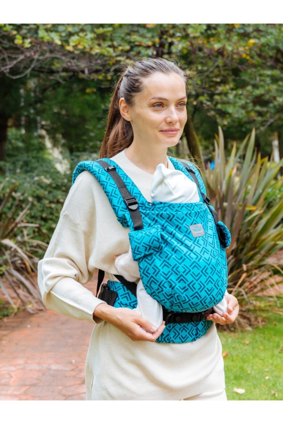 Lufasling Bebek Kangurusu, Ergonomik, Organik Pamuk, Civra fotoğrafı 2 (önizleme)