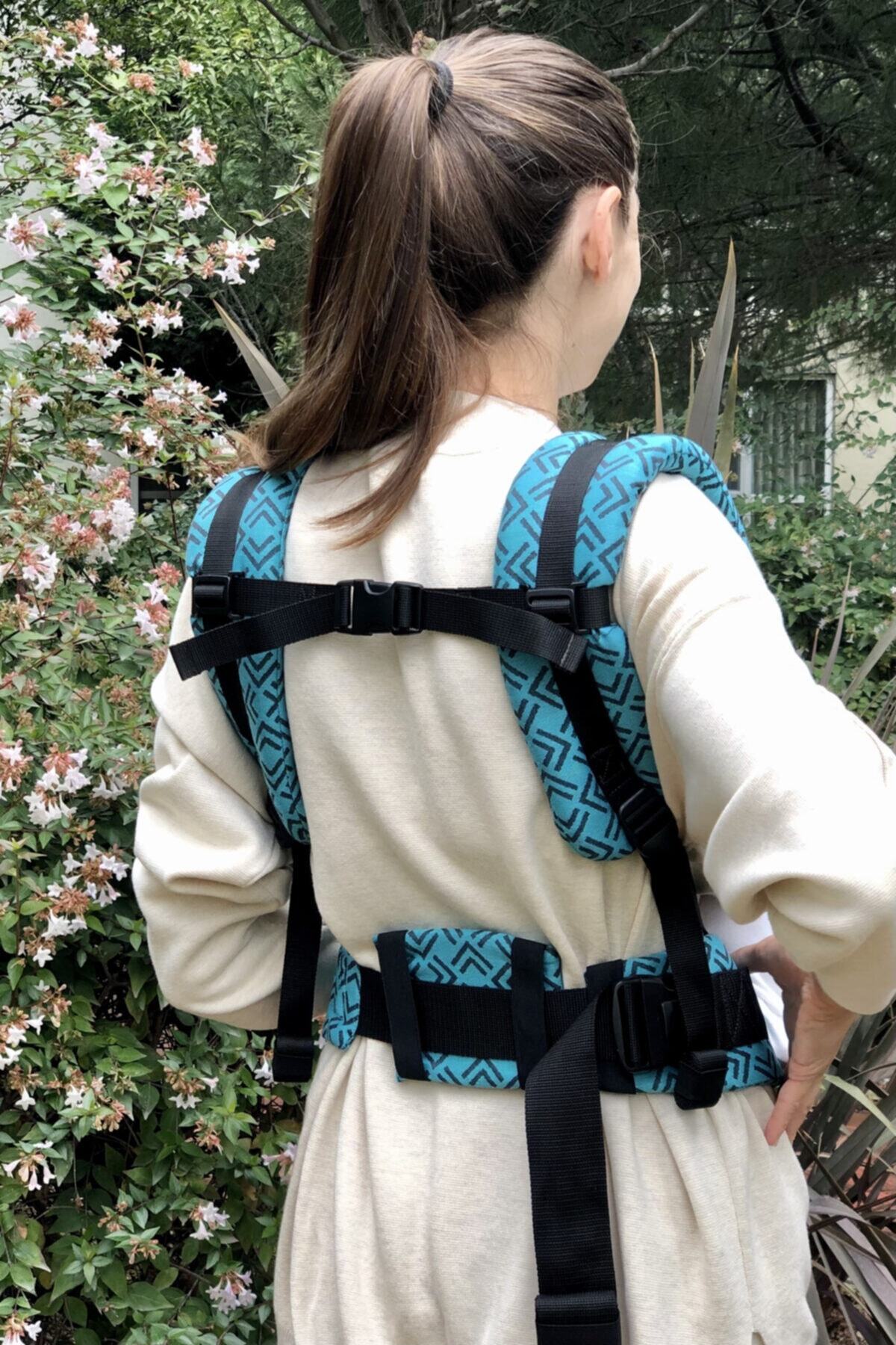 Lufasling Bebek Kangurusu, Ergonomik, Organik Pamuk, Civra fotoğrafı 3 (önizleme)