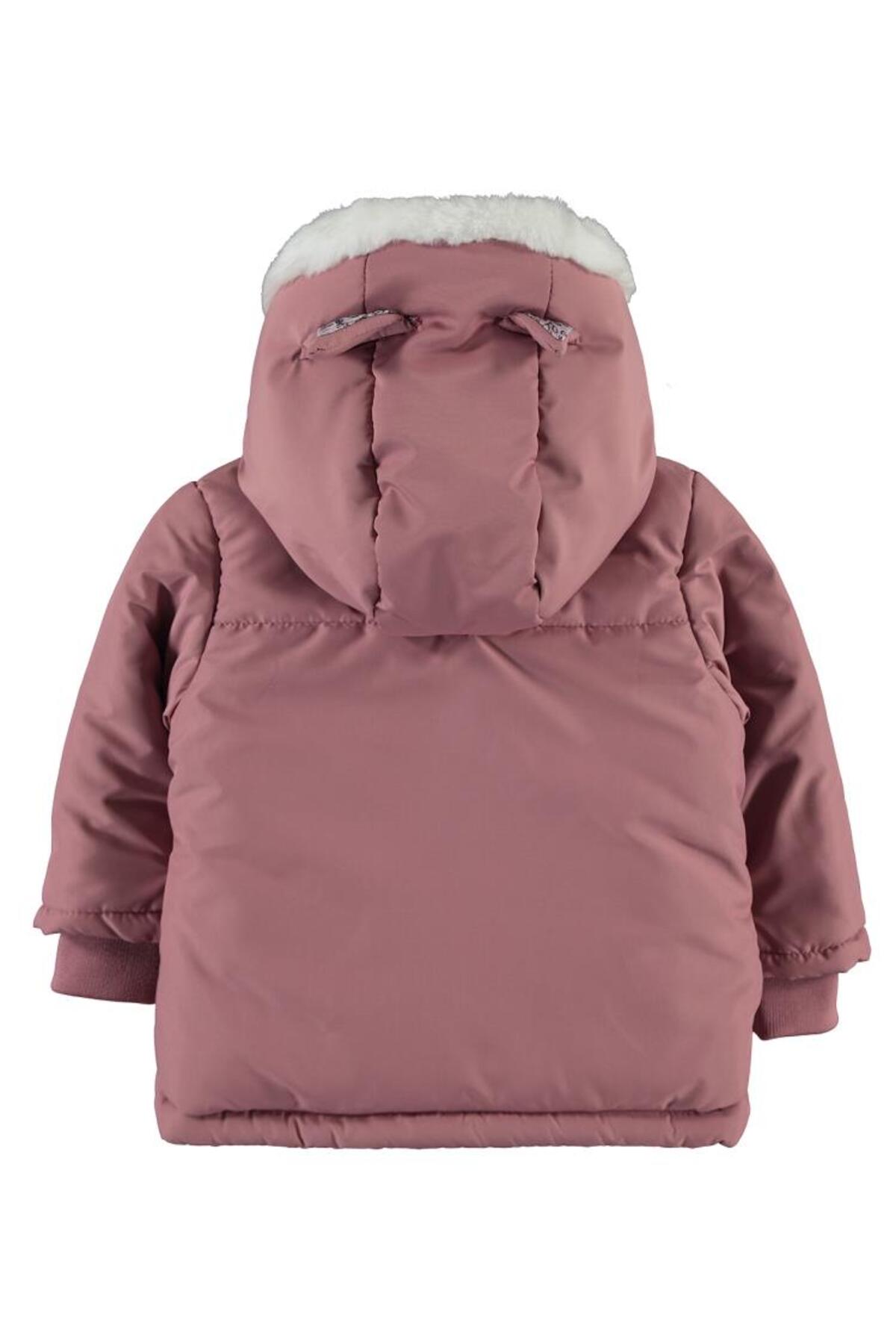 Civil Baby Tavşan Kulak Nakışlı 6-18 Ay Mont - Pudra fotoğrafı 3 (önizleme)