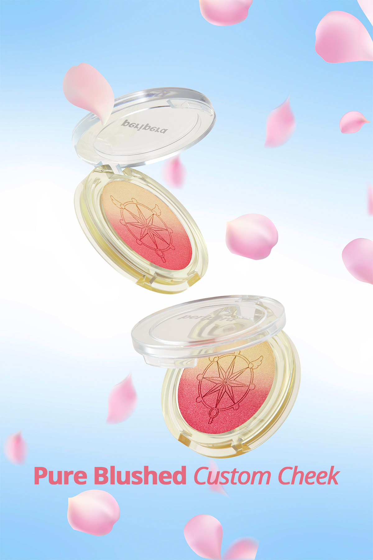 هایلایتر براق دو رنگ، رژگونه Pure Blushed Custom Cheek 005، دریمی چری — صورتی ۷۸۳۹ — تصویر 7 از 7
