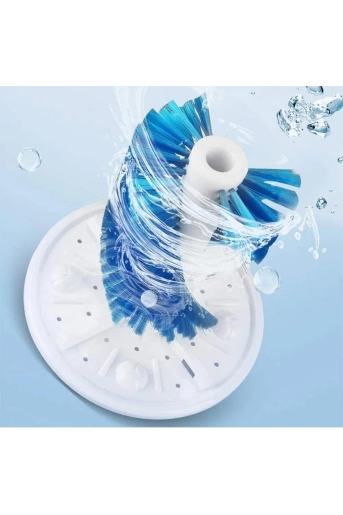 غسالة ملابس وأحذية صغيرة (موديل DLC-37155) - أزرق