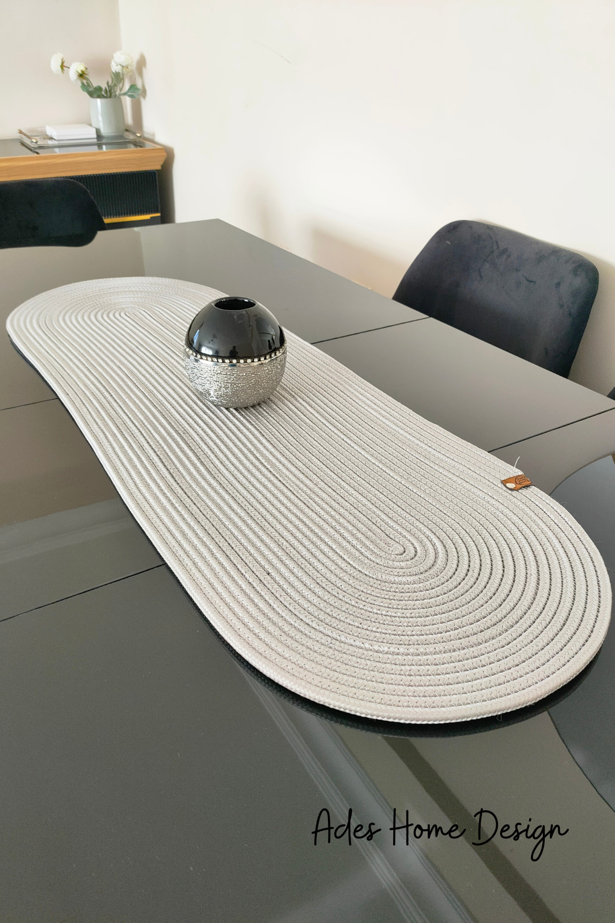 Jute, Runner, American Service, Underplate,Tablecloth, Coffee Table Cover, Flat Runner, Runner 35x100cm Lux Presentation