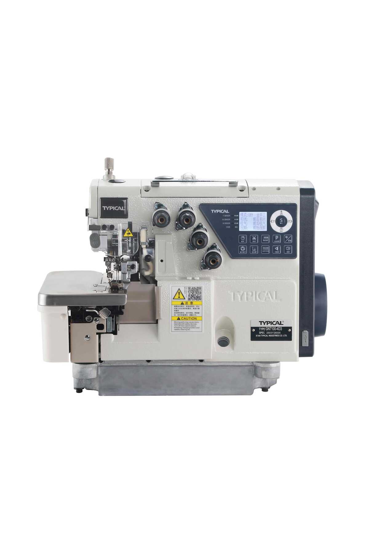 Typical GN-7100 Elektronik Direct Drive Full Otomatik Step Motorlu