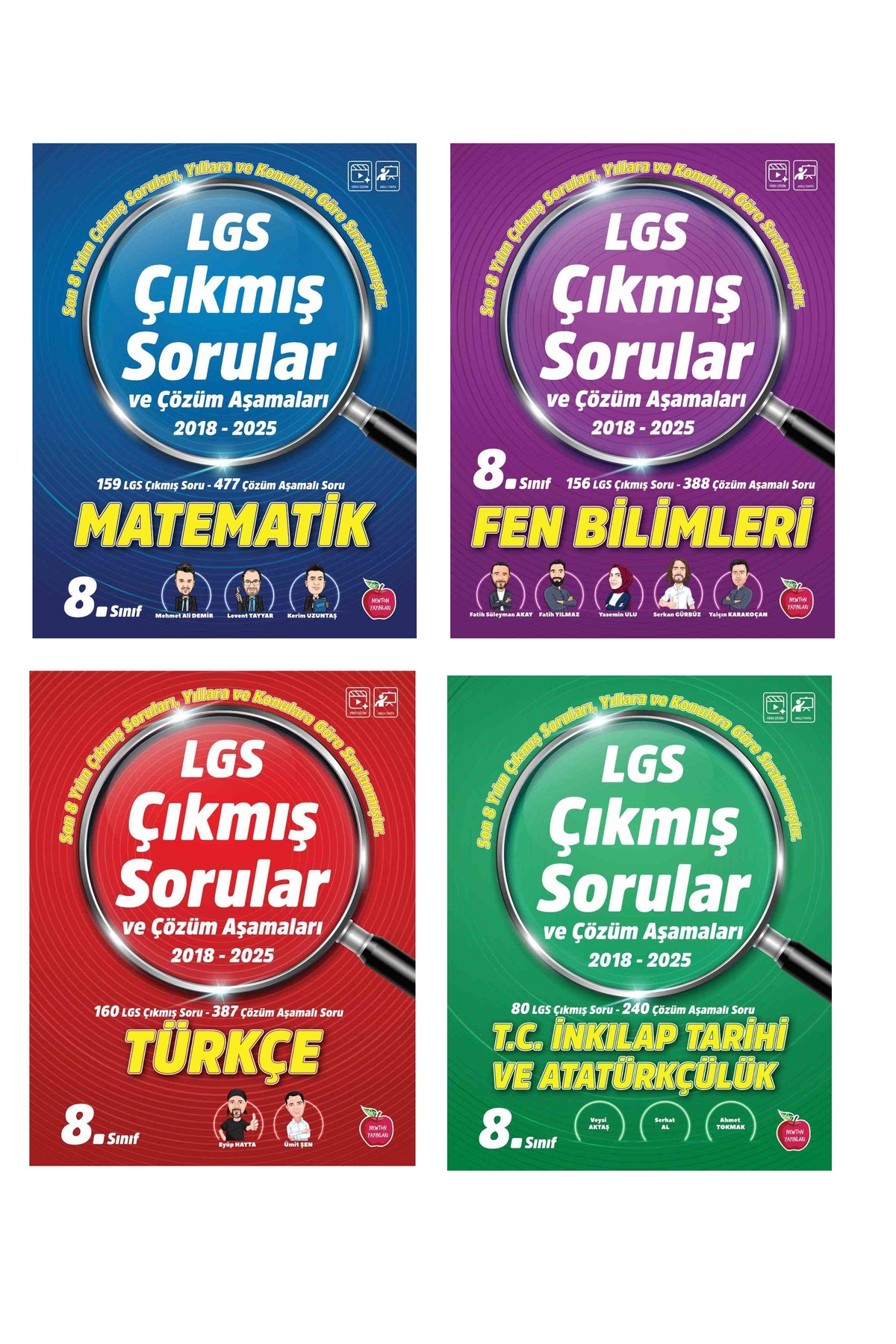 Newton Yayınları Newton Yayınları 8. Sınıf LGS Çıkmış Sorular ve