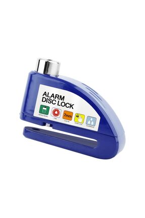 MATECHNO Alarmlı Disk Kilidi Motorsiklet Scooter Bisiklet ATV Sesli Alarm Yük...