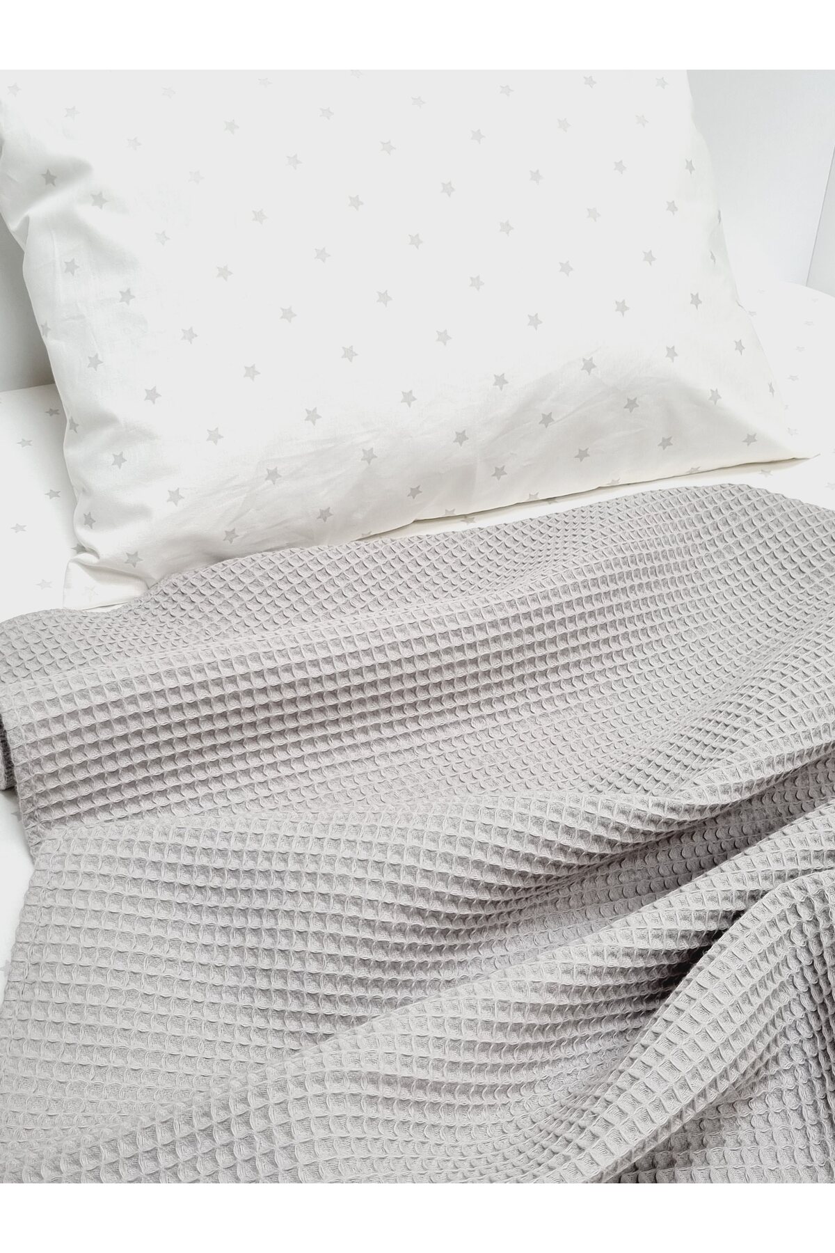 Yada Baby %100 Pamuk Poplin Waffle Bebek Pike Takımı (80 X 120 CM) (OEKO-TEX SERTİFİKALI) fotoğrafı 6 (önizleme)