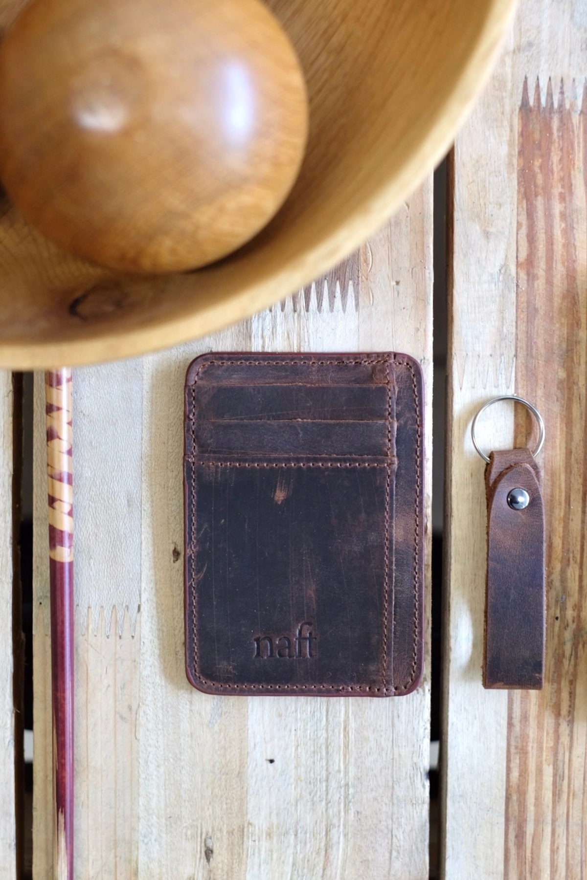 naft Şikago Çift taraflı 8+1 Gerçek Deri Pratik Kartlık (Anahtarlık Hediyeli)