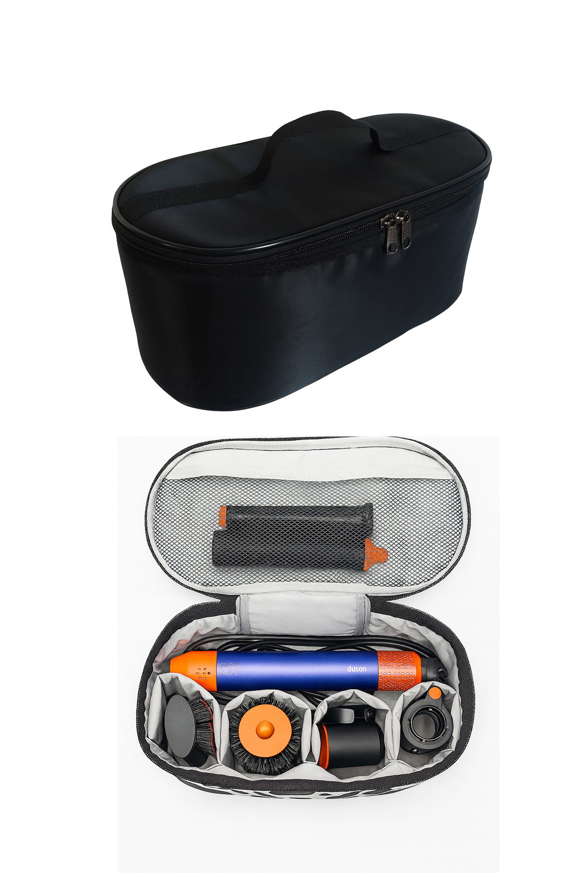 DysCase DYS Airwrap Çantası ve Tüm Saç Şekillendiriciler İçin Özel Bölmeli Extra Koruyuculu Çanta Seyahat