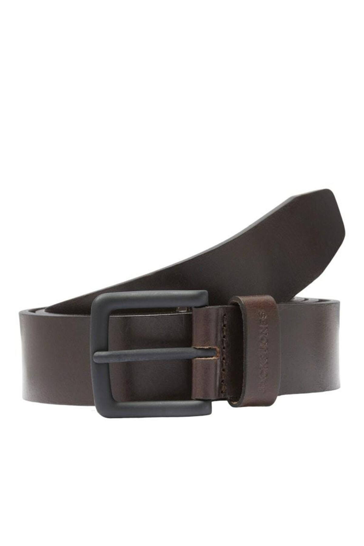 کمربند چرمی مردانه جک جونز مدل Roma Leather کد 12242687 جک اند جونز کمربند Jack & Jones