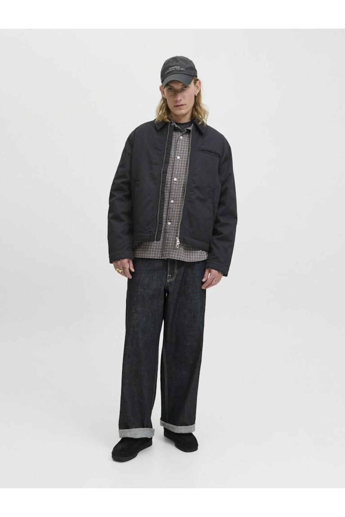 کت مردانه راسته آستین بلند | جک اند جونز Jack & Jones 12282903 - تصویر 3