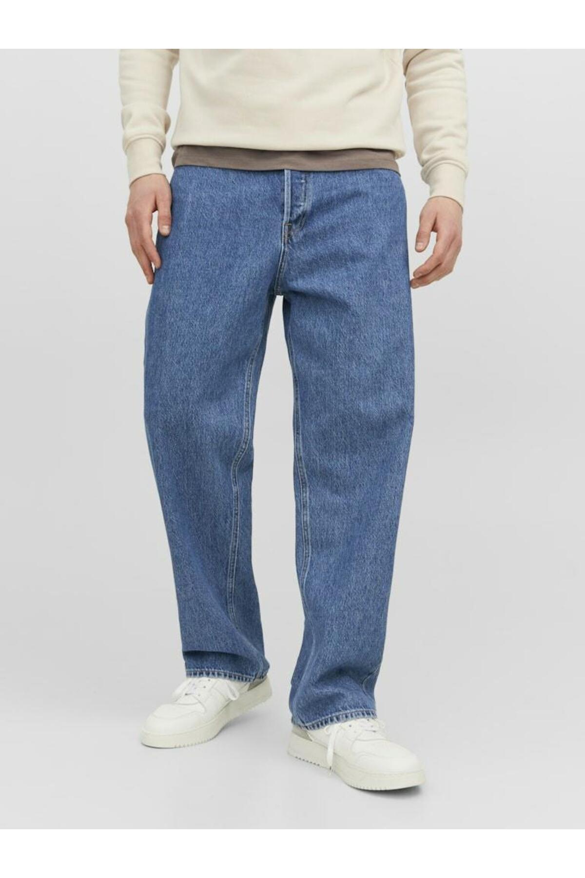 شلوار جین مردانه راسته فاق نرمال | جک اند جونز Jack & Jones 1350-99-08979 - تصویر 5