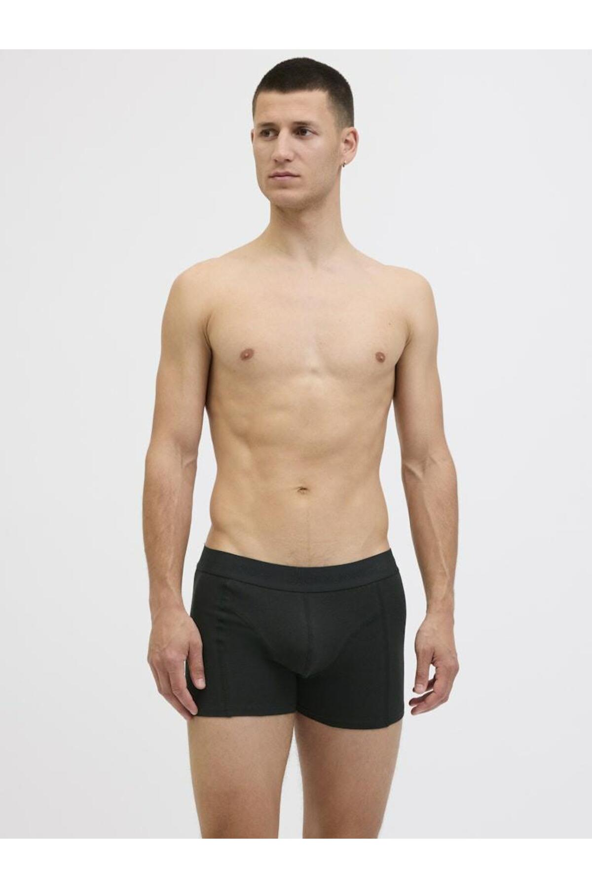 باکسر مردانه راسته فاق نرمال | جک اند جونز Jack & Jones 12275575 - تصویر 6