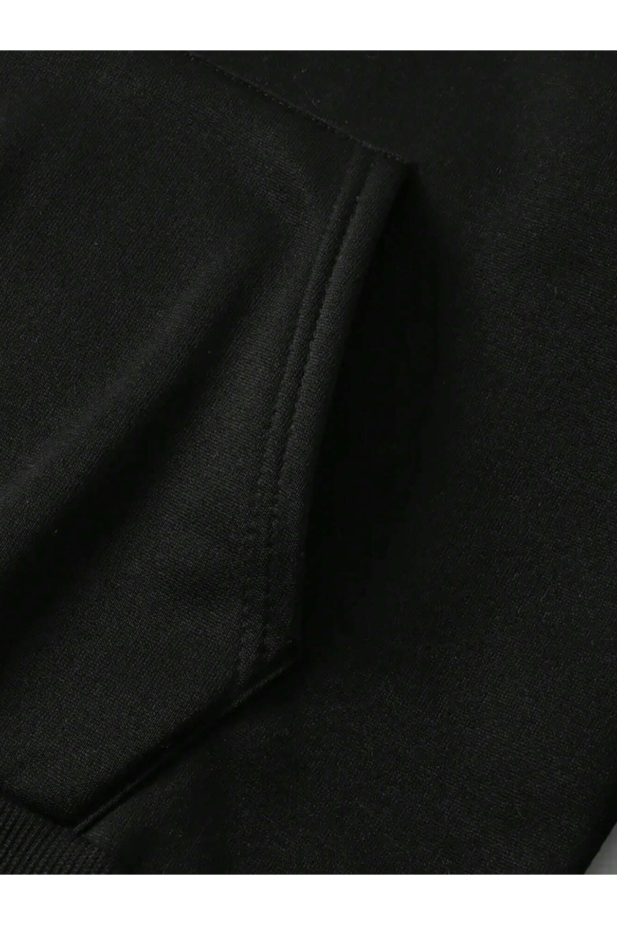 COHERENT Unisex Erkek/Kadın CHERRIES Renkli Özel Baskılı Pamuklu Oversize Kapüşonlu Sweatshirt görsel 3