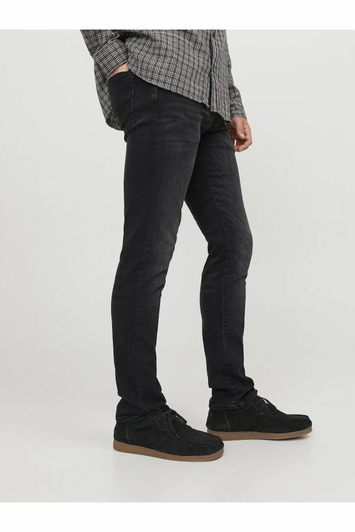 شلوار جین مردانه راسته فاق نرمال | جک اند جونز Jack & Jones 504849037 - تصویر 4