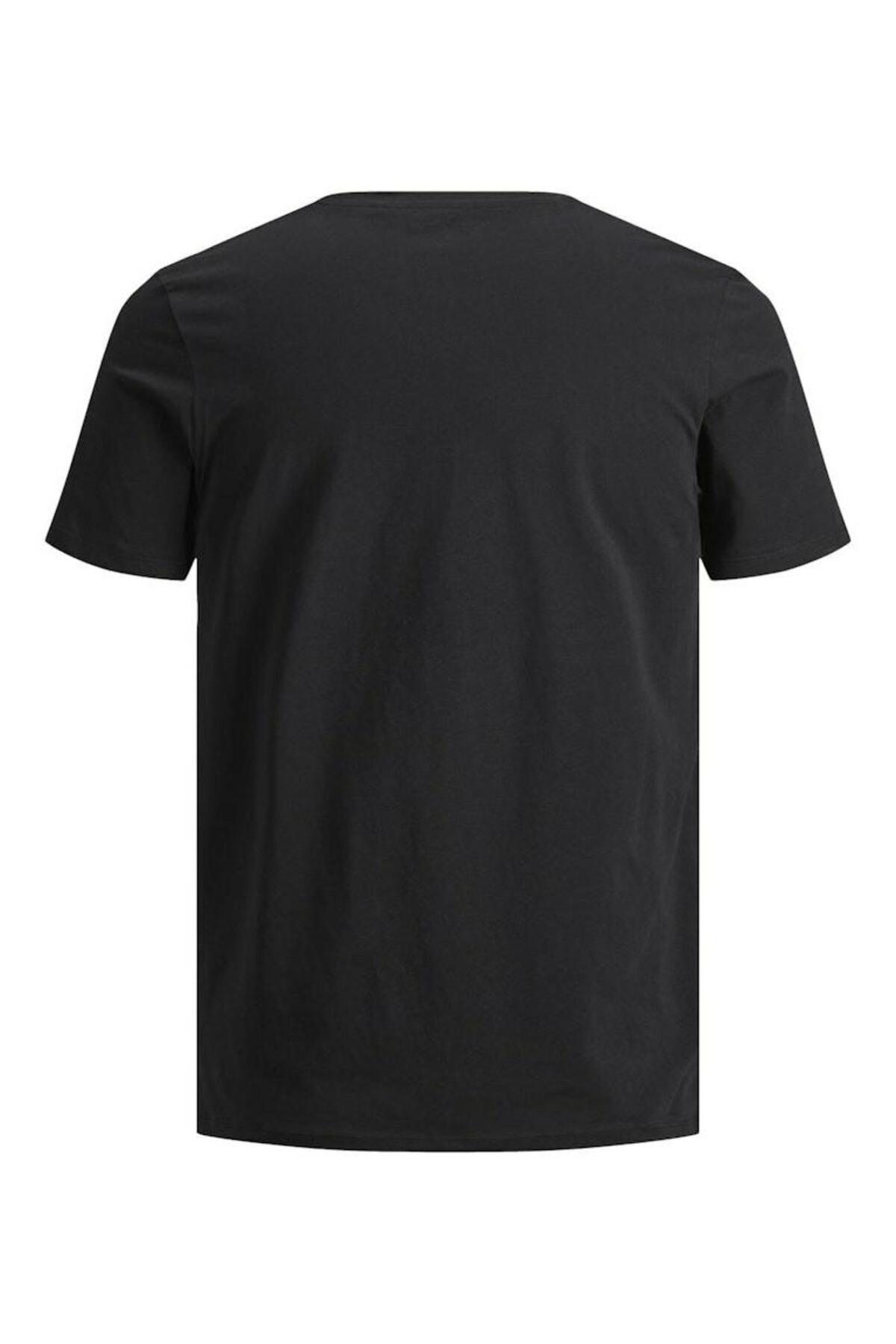 تیشرت مردانه راسته آستین کوتاه | جک اند جونز Jack & Jones 12156101 - تصویر 2