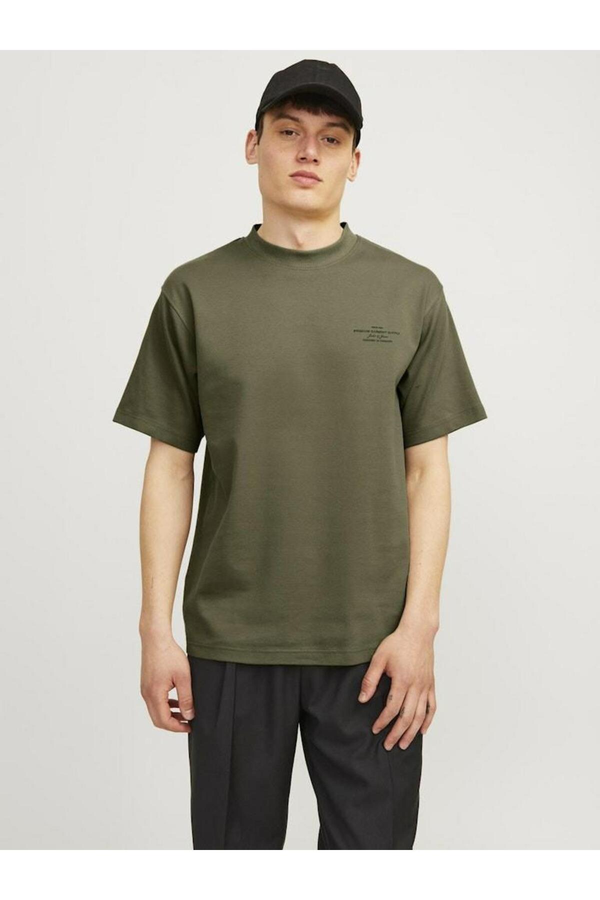 تیشرت مردانه طرح دار آستین کوتاه | جک اند جونز Jack & Jones 12259357-Sea Turtle - تصویر 2