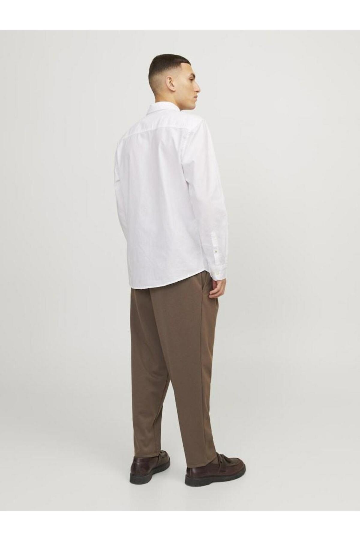 پیراهن مردانه راسته آستین استاندارد | جک اند جونز Jack & Jones 12182486 - تصویر 3