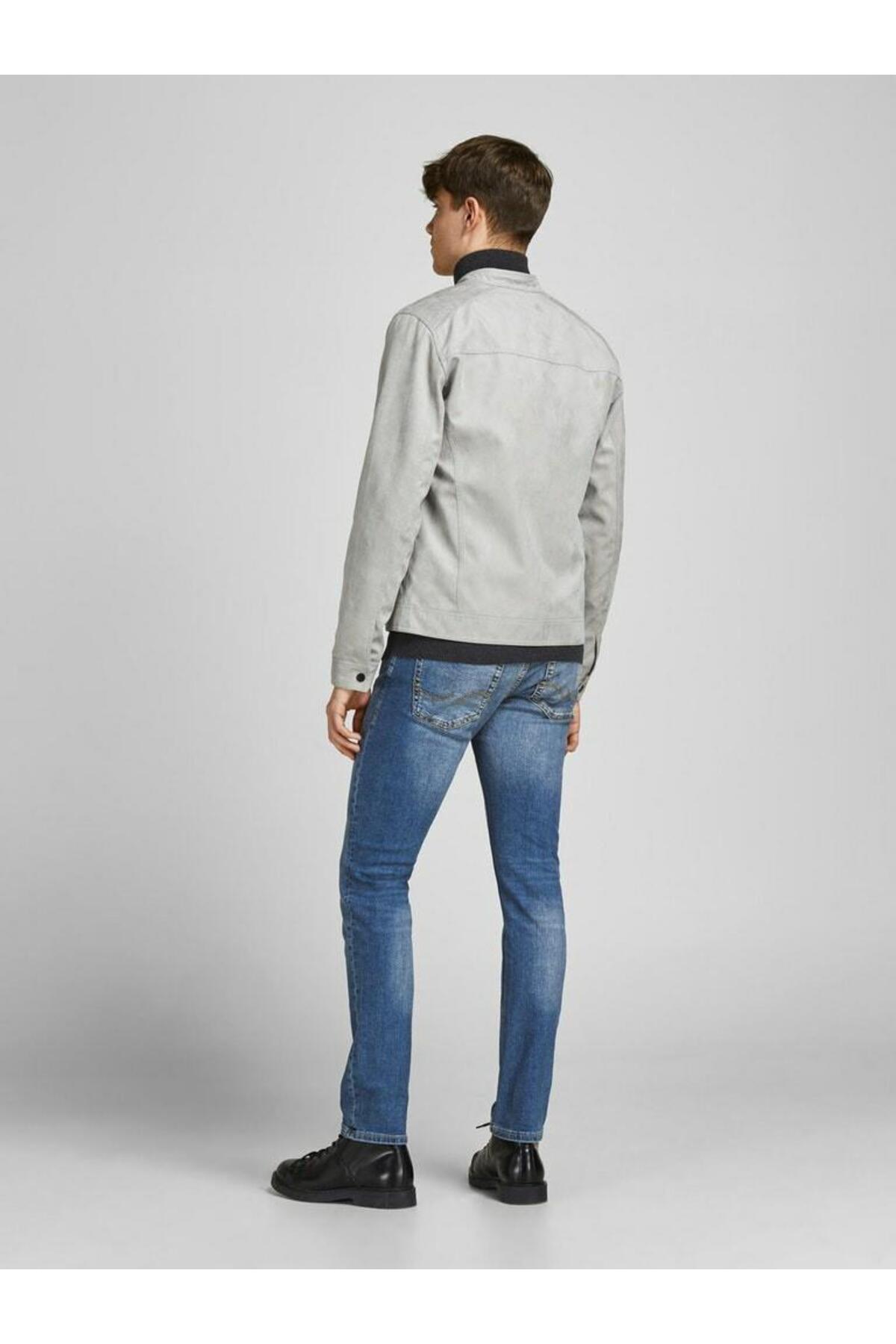 شلوار جین مردانه راسته فاق نرمال | جک اند جونز Jack & Jones 12184473 - تصویر 7